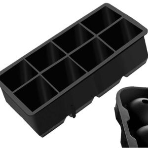 Innovo Kitchenware  2 pack Silicone Cubical Ice Cube Tray
